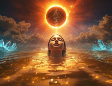 Quantum leap activation, solar eclipse