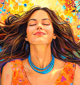 Throat chakra solar plexus chakra serotonin regulation